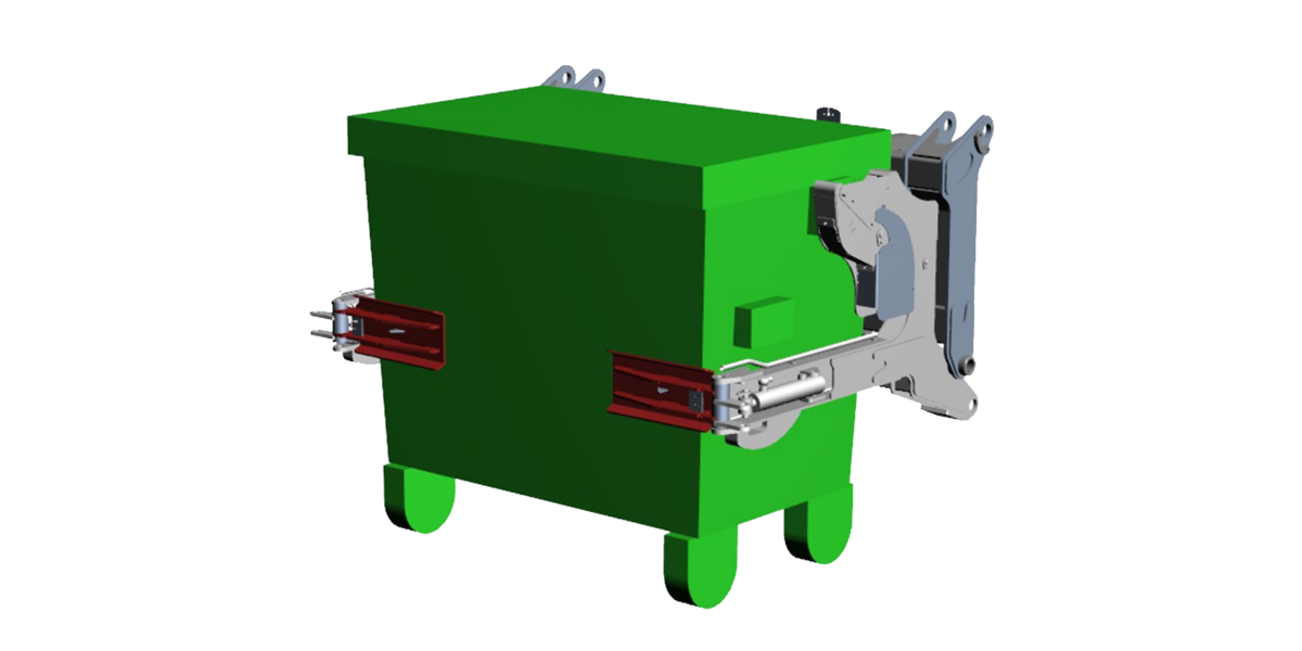 Afvalbak manipulator